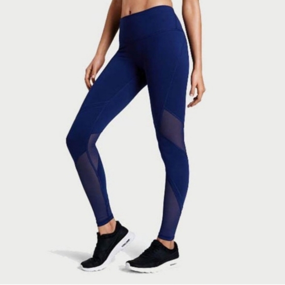 Victoria's Secret VSX Sport | Blue Knockout Tight Leggings - Picture 1 of 7